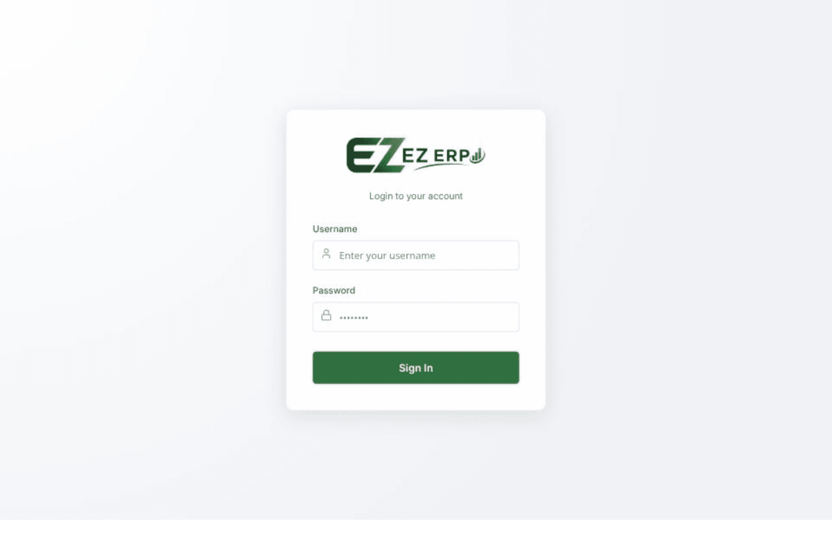EZ-ERP tool.